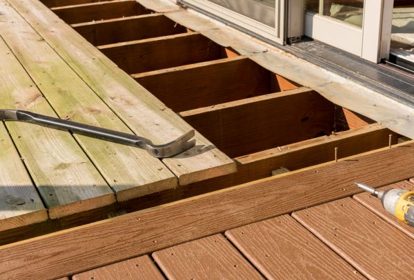 Old Deck Repair in Farmington