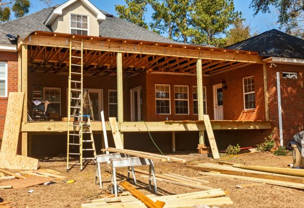 Sagging Deck Repair in Farmington
