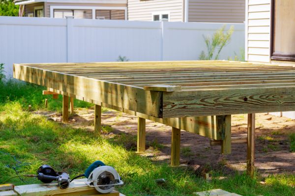 Cost of Elevated Deck Installation in Farmington