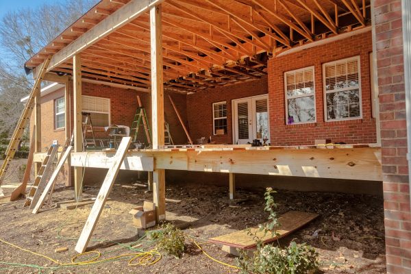 Porch Columns Installation in Farmington