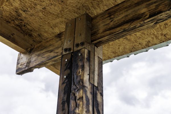 Deck Column Replacement in Farmington