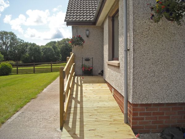 Cost of Hardwood Ramp Installation in Farmington