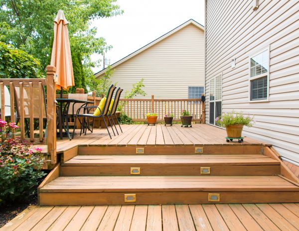 Cost of Wooden Patio Installation in Farmington